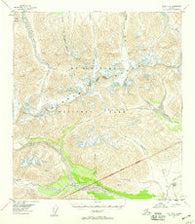 Healy B-6 Alaska Historical topographic map, 1:63360 scale, 15 X 15 Minute, Year 1954