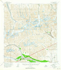 Healy B-6 Alaska Historical topographic map, 1:63360 scale, 15 X 15 Minute, Year 1954