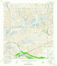 Healy B-6 Alaska Historical topographic map, 1:63360 scale, 15 X 15 Minute, Year 1954