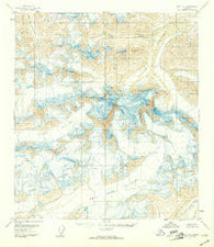 Healy C-1 Alaska Historical topographic map, 1:63360 scale, 15 X 15 Minute, Year 1951