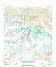 Healy C-1 Alaska Historical topographic map, 1:63360 scale, 15 X 15 Minute, Year 1951
