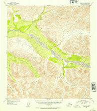 Healy C-3 Alaska Historical topographic map, 1:63360 scale, 15 X 15 Minute, Year 1952