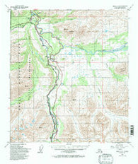 Healy C-4 Alaska Historical topographic map, 1:63360 scale, 15 X 15 Minute, Year 1950