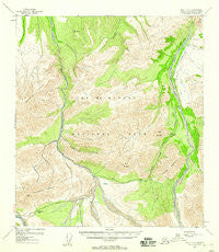 Healy C-6 Alaska Historical topographic map, 1:63360 scale, 15 X 15 Minute, Year 1954