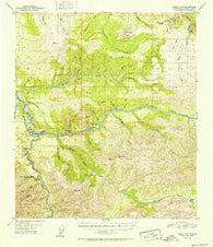 Healy D-4 Alaska Historical topographic map, 1:63360 scale, 15 X 15 Minute, Year 1952