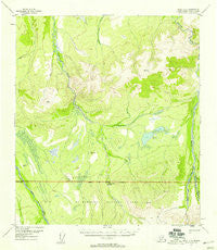 Healy D-6 Alaska Historical topographic map, 1:63360 scale, 15 X 15 Minute, Year 1951