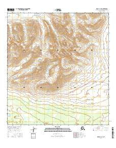 Healy A-1 SE Alaska Current topographic map, 1:25000 scale, 7.5 X 7.5 Minute, Year 2016
