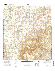 Healy A-3 NE Alaska Current topographic map, 1:25000 scale, 7.5 X 7.5 Minute, Year 2016