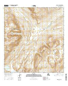 Healy A-3 SE Alaska Current topographic map, 1:25000 scale, 7.5 X 7.5 Minute, Year 2016