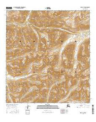 Healy A-4 NE Alaska Current topographic map, 1:25000 scale, 7.5 X 7.5 Minute, Year 2016