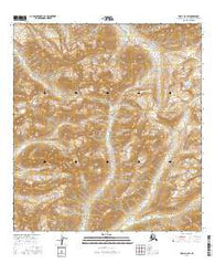 Healy A-4 SW Alaska Current topographic map, 1:25000 scale, 7.5 X 7.5 Minute, Year 2016