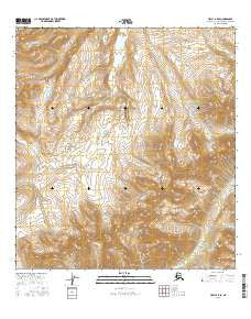 Healy A-5 SE Alaska Current topographic map, 1:25000 scale, 7.5 X 7.5 Minute, Year 2016