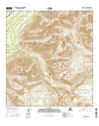 Healy A-5 SW Alaska Current topographic map, 1:25000 scale, 7.5 X 7.5 Minute, Year 2016