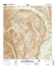 Healy A-6 NE Alaska Current topographic map, 1:25000 scale, 7.5 X 7.5 Minute, Year 2016