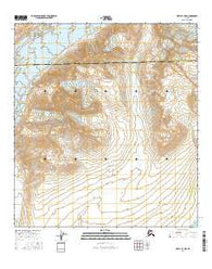 Healy B-1 NW Alaska Current topographic map, 1:25000 scale, 7.5 X 7.5 Minute, Year 2016