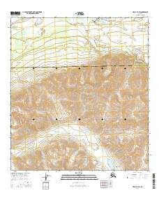 Healy B-4 SW Alaska Current topographic map, 1:25000 scale, 7.5 X 7.5 Minute, Year 2016