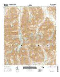 Healy B-6 NE Alaska Current topographic map, 1:25000 scale, 7.5 X 7.5 Minute, Year 2016