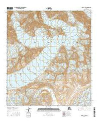 Healy C-1 SE Alaska Current topographic map, 1:25000 scale, 7.5 X 7.5 Minute, Year 2016