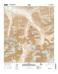 Healy C-2 NE Alaska Current topographic map, 1:25000 scale, 7.5 X 7.5 Minute, Year 2016