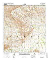 Healy D-1 NE Alaska Current topographic map, 1:25000 scale, 7.5 X 7.5 Minute, Year 2016