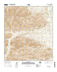 Healy D-1 NW Alaska Current topographic map, 1:25000 scale, 7.5 X 7.5 Minute, Year 2016