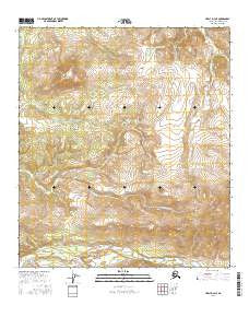 Healy D-4 NE Alaska Current topographic map, 1:25000 scale, 7.5 X 7.5 Minute, Year 2016