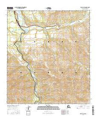 Healy D-4 SW Alaska Current topographic map, 1:25000 scale, 7.5 X 7.5 Minute, Year 2016
