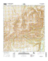 Healy D-6 NE Alaska Current topographic map, 1:25000 scale, 7.5 X 7.5 Minute, Year 2016