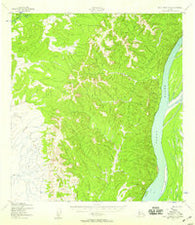 Holy Cross D-3 Alaska Historical topographic map, 1:63360 scale, 15 X 15 Minute, Year 1952