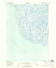 Hooper Bay A-2 Alaska Historical topographic map, 1:63360 scale, 15 X 15 Minute, Year 1952