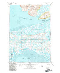 Hooper Bay C-3 Alaska Historical topographic map, 1:63360 scale, 15 X 15 Minute, Year 1952