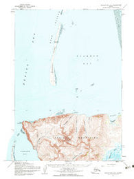 Hooper Bay D-3 Alaska Historical topographic map, 1:63360 scale, 15 X 15 Minute, Year 1953