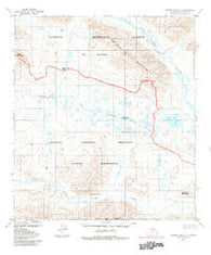 Howard Pass A-1 Alaska Historical topographic map, 1:63360 scale, 15 X 15 Minute, Year 1984
