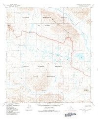 Howard Pass A-1 Alaska Historical topographic map, 1:63360 scale, 15 X 15 Minute, Year 1984