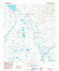 Howard Pass A-4 Alaska Historical topographic map, 1:63360 scale, 15 X 15 Minute, Year 1990
