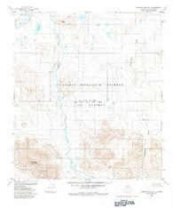 Howard Pass B-1 Alaska Historical topographic map, 1:63360 scale, 15 X 15 Minute, Year 1984
