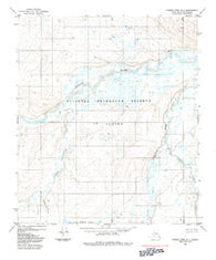 Howard Pass D-1 Alaska Historical topographic map, 1:63360 scale, 15 X 15 Minute, Year 1984