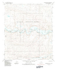 Howard Pass D-2 Alaska Historical topographic map, 1:63360 scale, 15 X 15 Minute, Year 1984