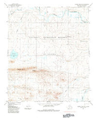 Howard Pass D-4 Alaska Historical topographic map, 1:63360 scale, 15 X 15 Minute, Year 1984