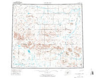 Howard Pass Alaska Historical topographic map, 1:250000 scale, 1 X 3 Degree, Year 1956