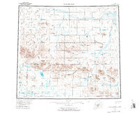 Howard Pass Alaska Historical topographic map, 1:250000 scale, 1 X 3 Degree, Year 1956