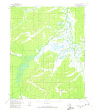 Hughes A-1 Alaska Historical topographic map, 1:63360 scale, 15 X 15 Minute, Year 1955