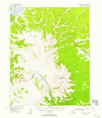 Hughes A-2 Alaska Historical topographic map, 1:63360 scale, 15 X 15 Minute, Year 1955