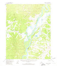 Hughes A-3 Alaska Historical topographic map, 1:63360 scale, 15 X 15 Minute, Year 1956