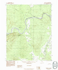 Hughes B-1 Alaska Historical topographic map, 1:63360 scale, 15 X 15 Minute, Year 1986