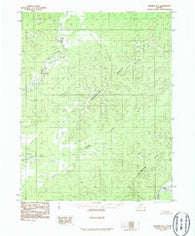 Hughes B-3 Alaska Historical topographic map, 1:63360 scale, 15 X 15 Minute, Year 1986