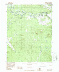 Hughes C-1 Alaska Historical topographic map, 1:63360 scale, 15 X 15 Minute, Year 1986