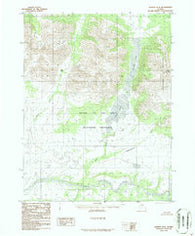 Hughes D-6 Alaska Historical topographic map, 1:63360 scale, 15 X 15 Minute, Year 1986