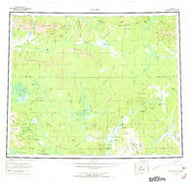 Hughes Alaska Historical topographic map, 1:250000 scale, 1 X 3 Degree, Year 1956