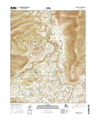 Hughes A-1 NE Alaska Current topographic map, 1:25000 scale, 7.5 X 7.5 Minute, Year 2016